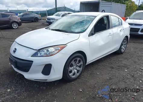 2012 Mazda Mazda3 I Sport из США, поврежденный, VIN JM1BL1UF2C1536645
